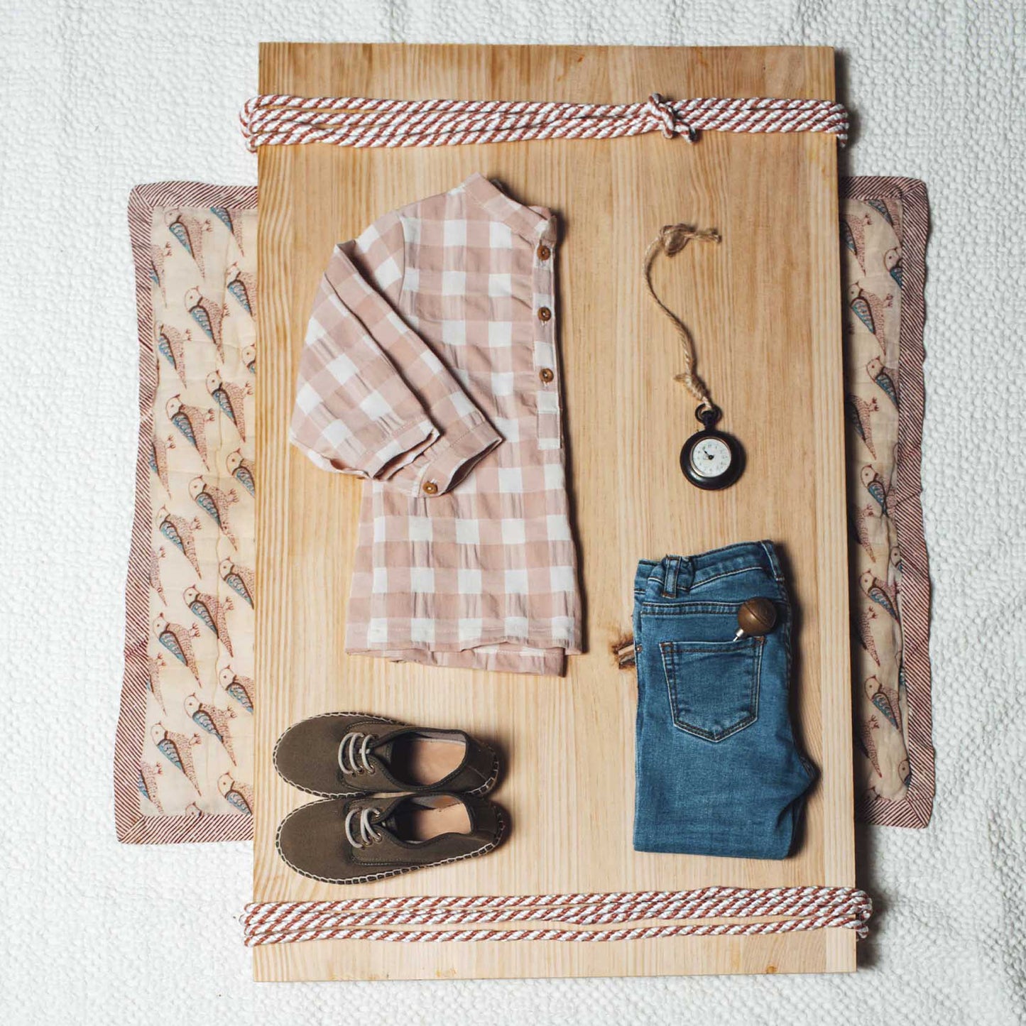 Big pink gingham polo shirt