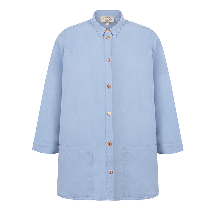 Blue oversize Unisex shirt