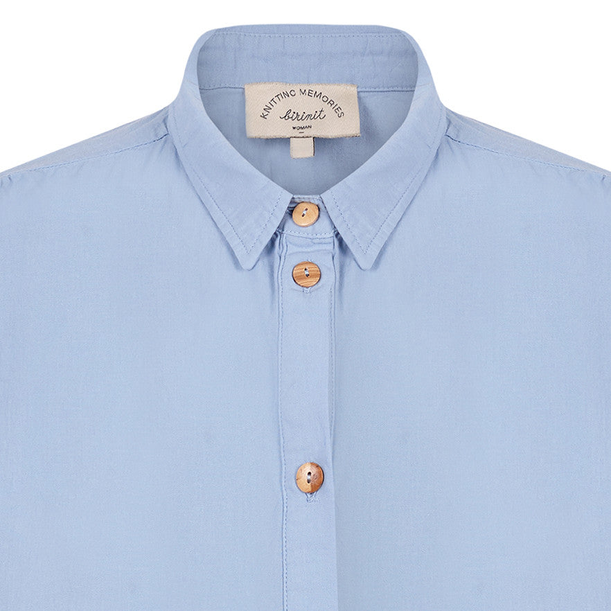 Blue oversize Unisex shirt