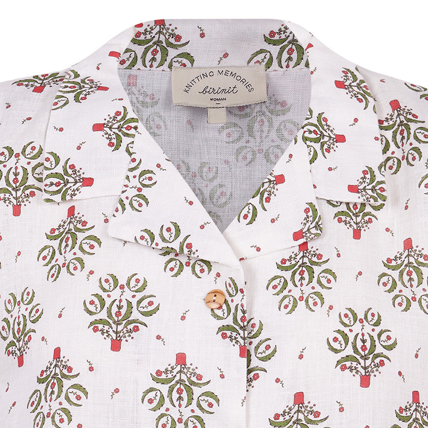 Camisa de mujer lazada Lobatos