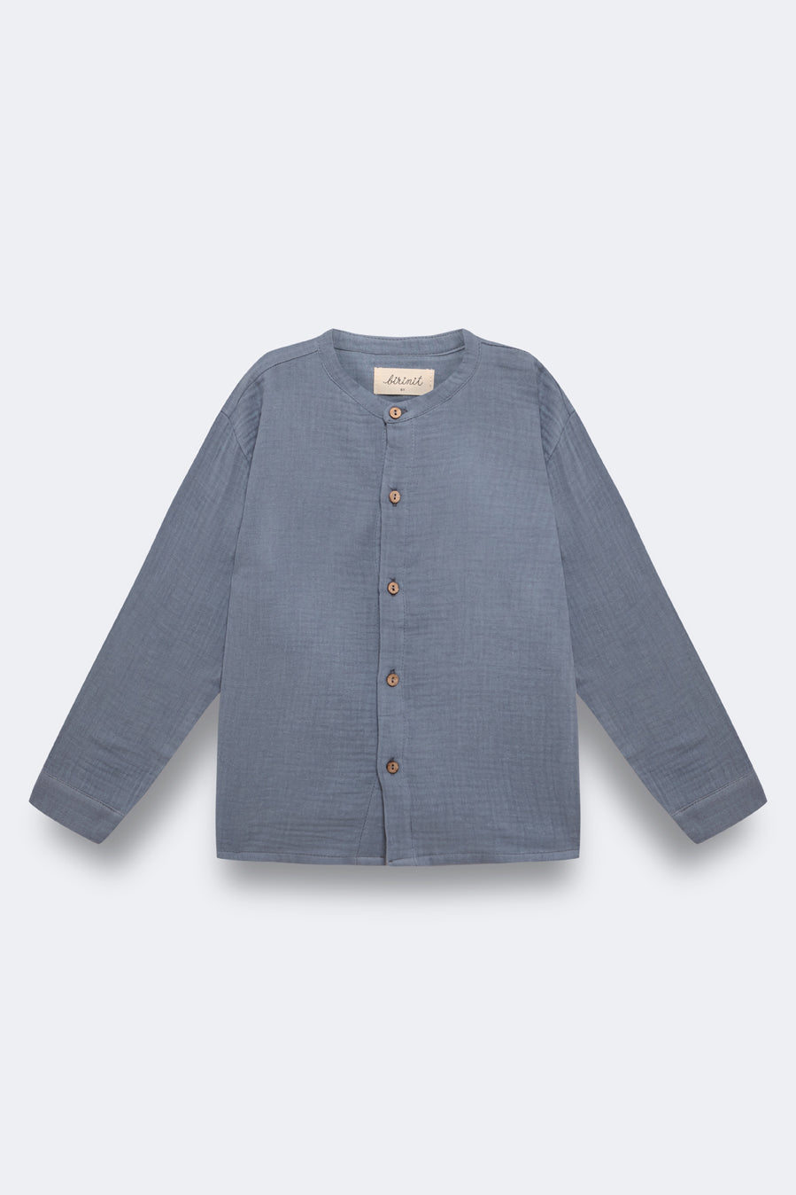 Camisa mao bambula azul Storm niño