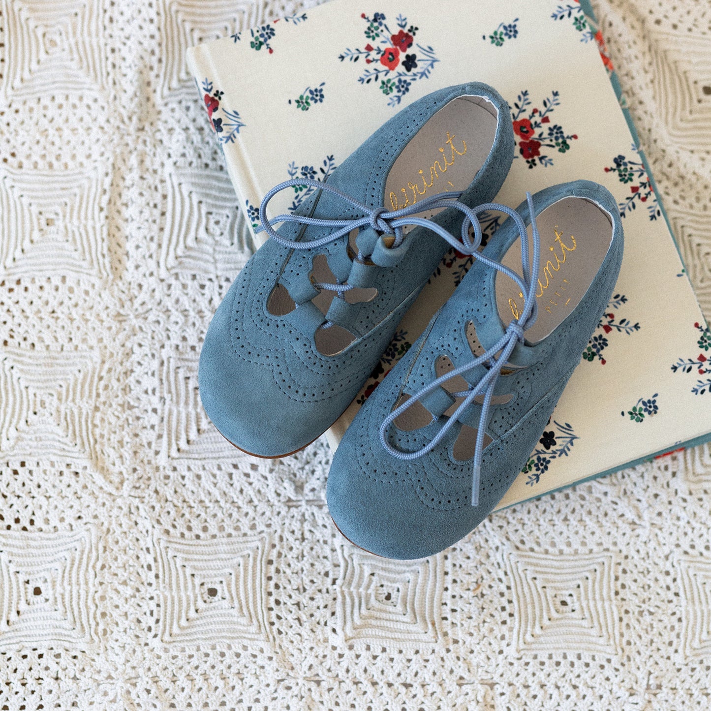 Jeans suede english shoes