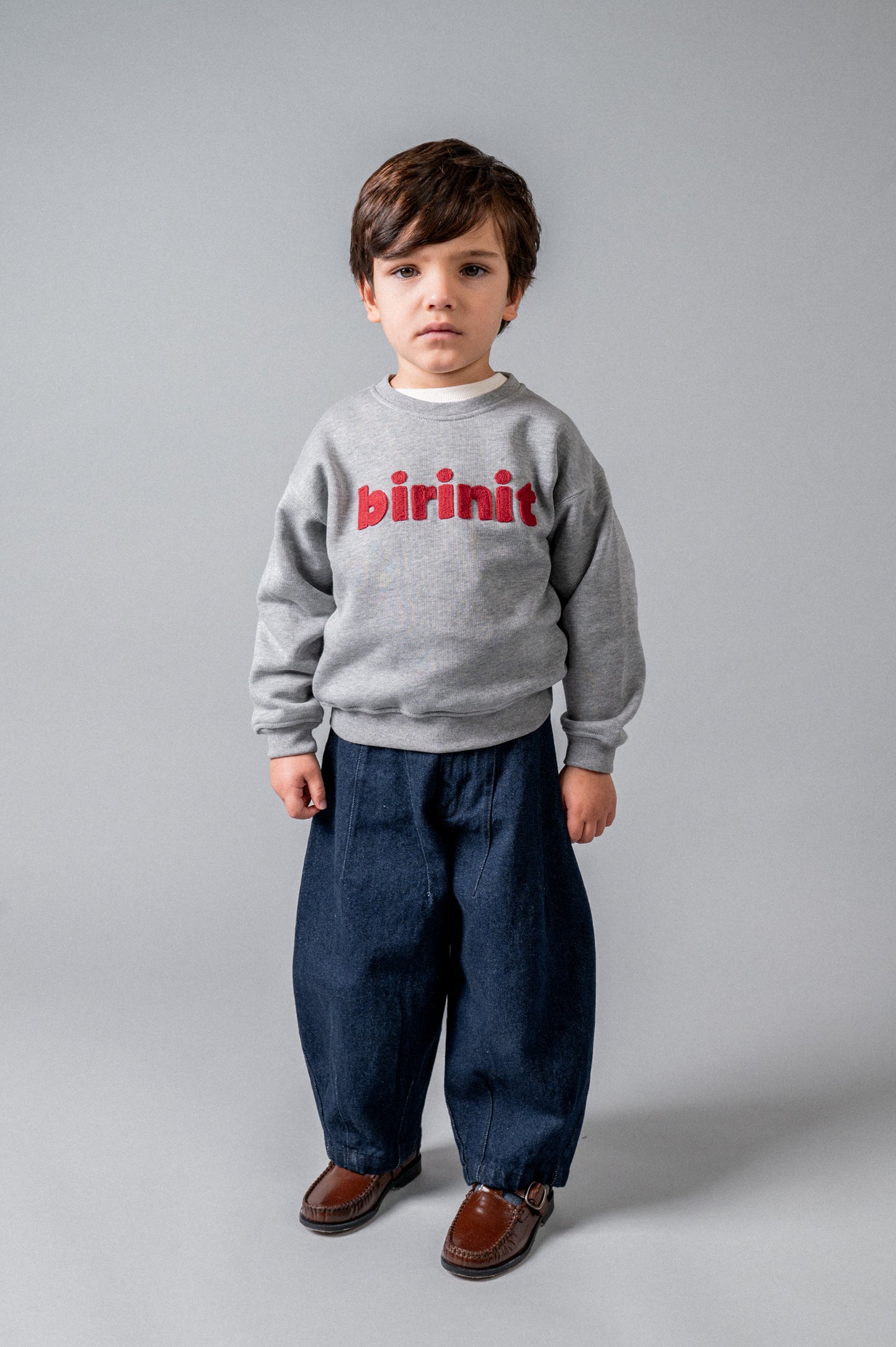 Sudadera Birinit grey bebé