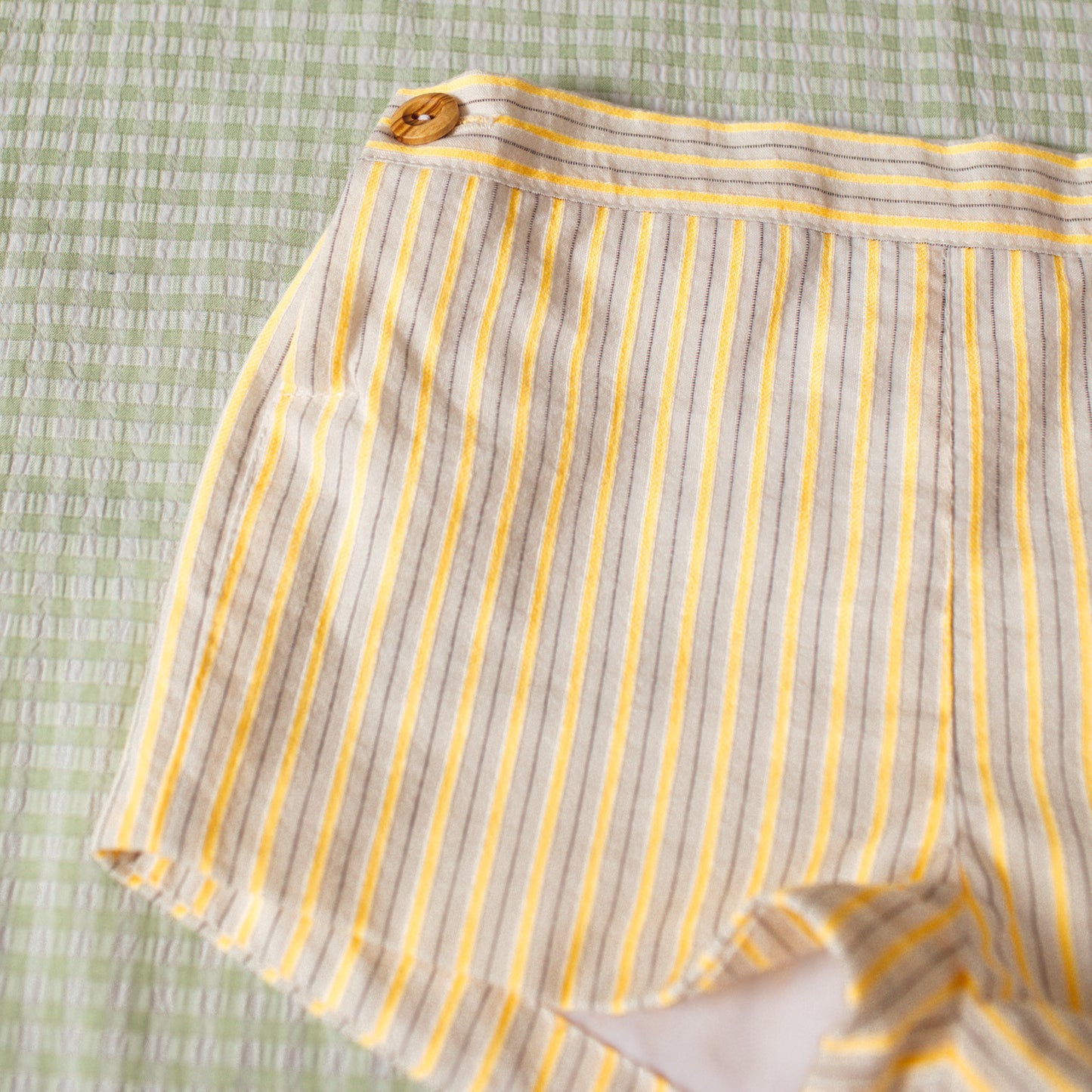 Yellow Stripes short