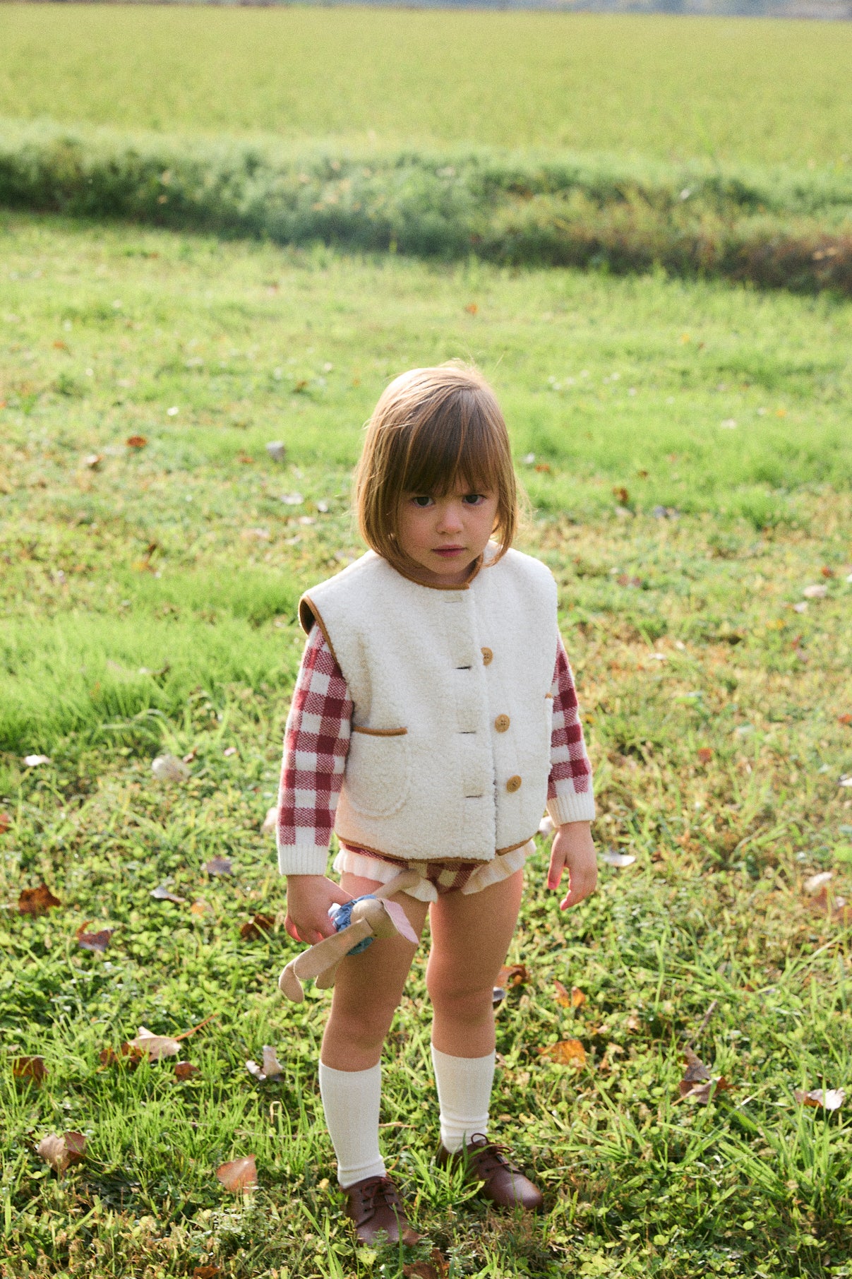 Sheepskin Vest baby