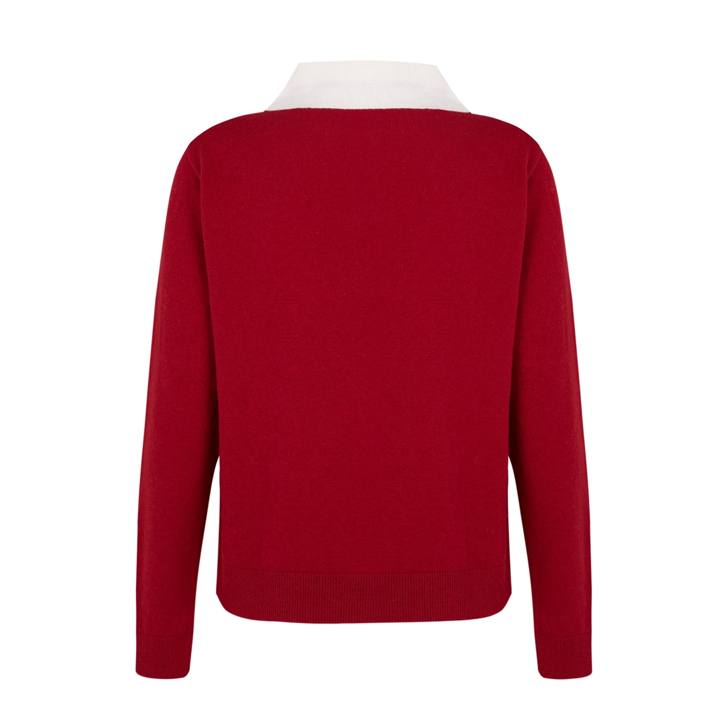 Woman Burgundy Biri knit sweater