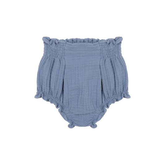 Culetín alto bambula azul Cobalto