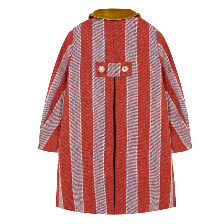 Velazquez stripes coat baby neck baby