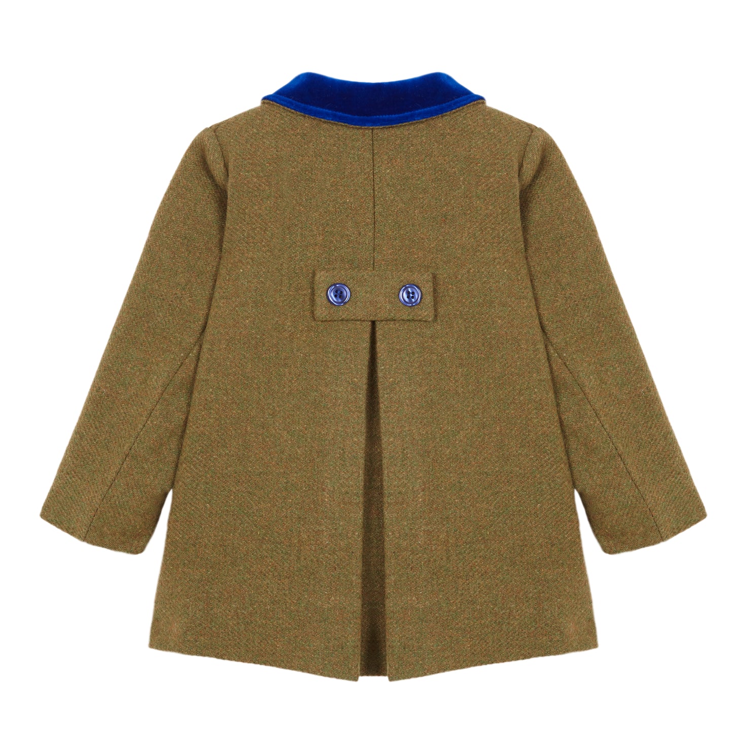 Velazquez Green Antique coat baby neck