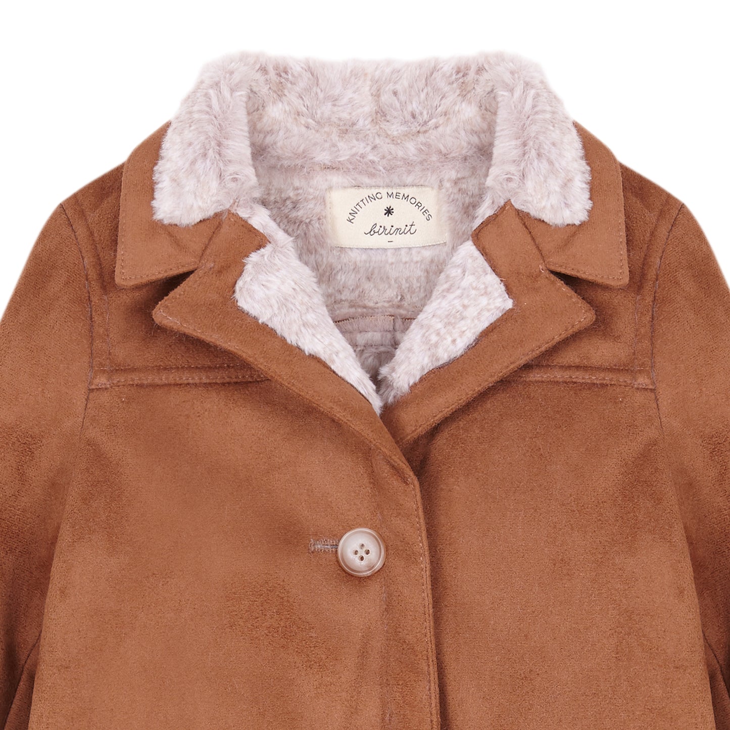 Van Gogh Toffee coat with lapels