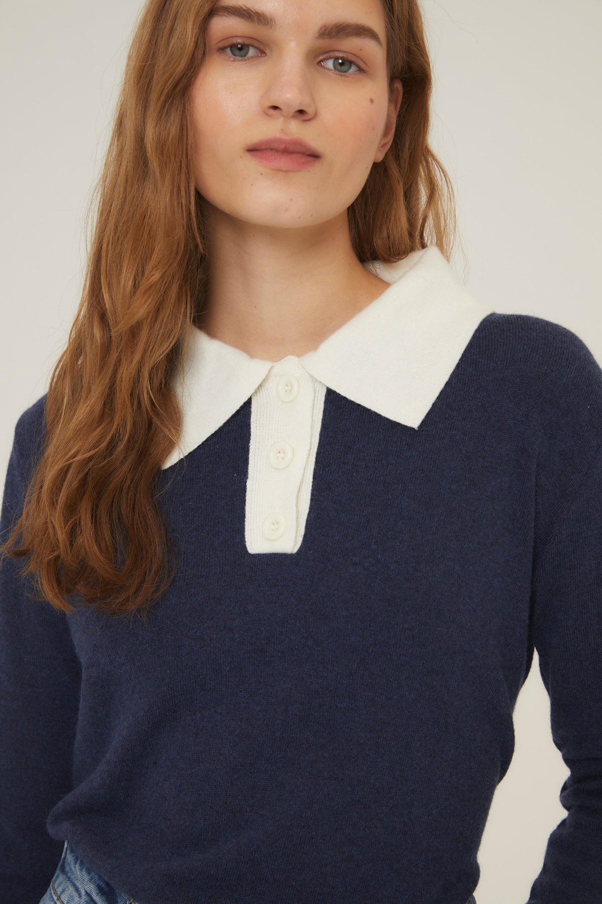 Woman Cobalt Blue Biri knit sweater