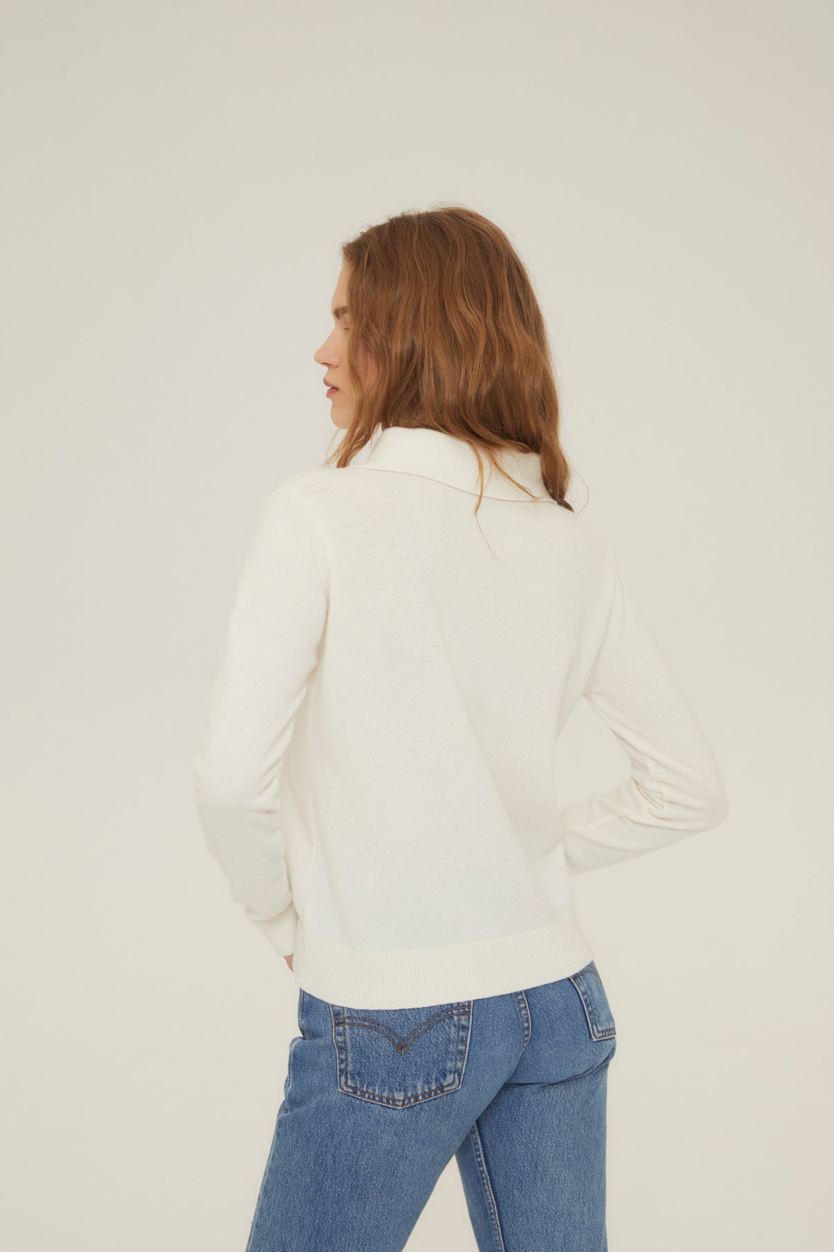 Woman Ivory Biri knit sweater
