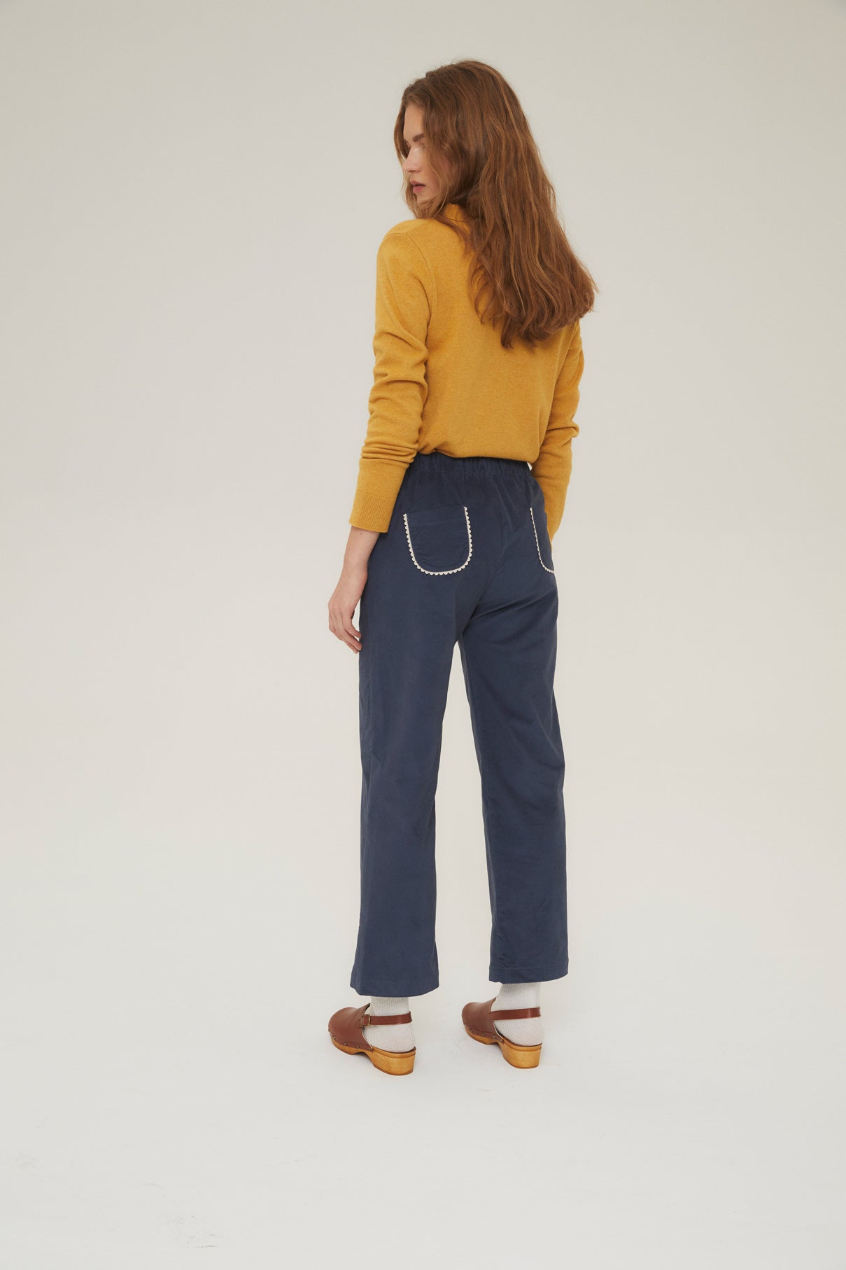 Woman Mustard Biri knit sweater