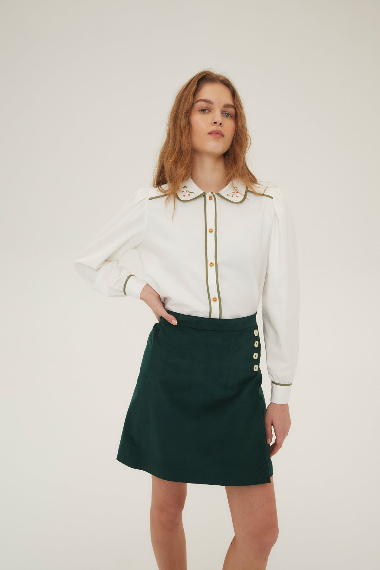 Woman Nit Antique shirt