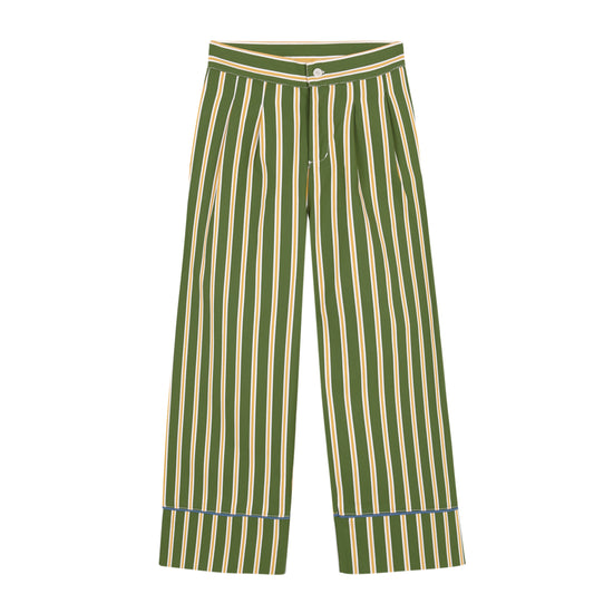 Bee women's denim bell-bottom trousers