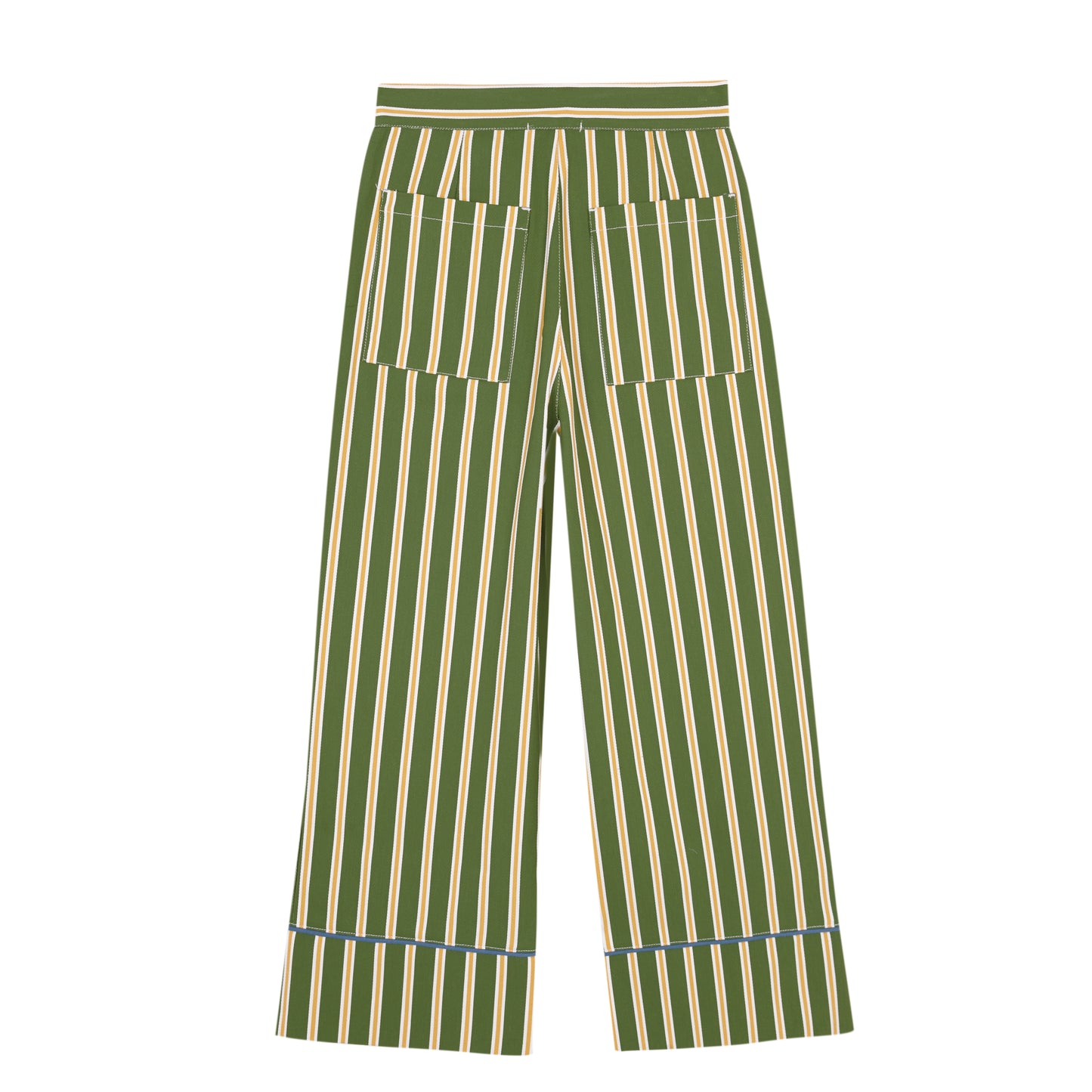 Bee women's denim bell-bottom trousers