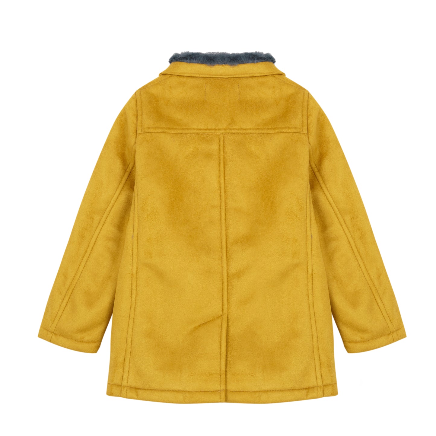 Van Gogh Mustard coat with lapels