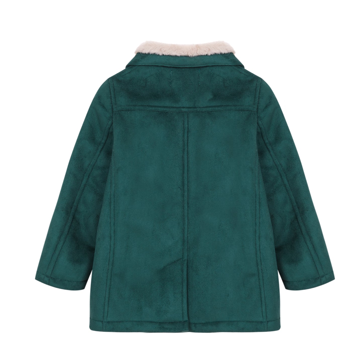 Van Gogh Olive coat with lapels