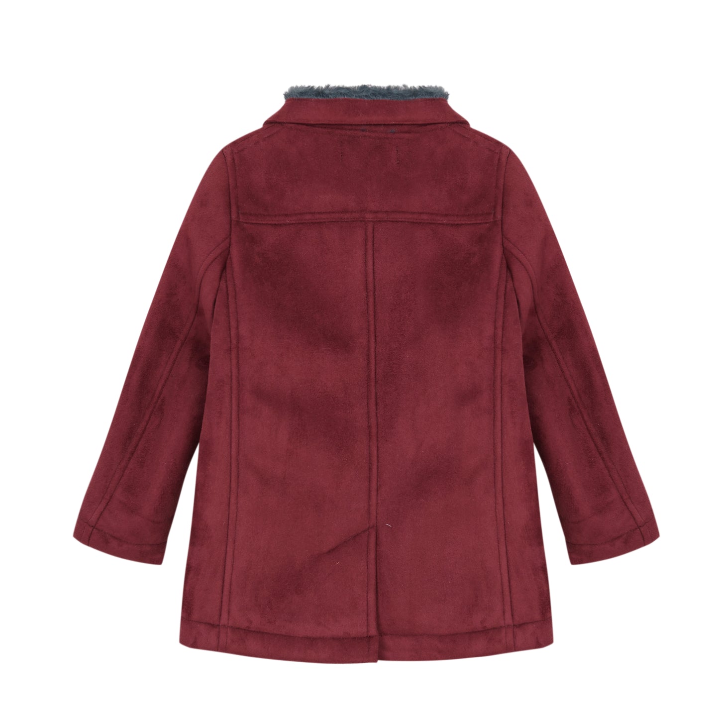 Van Gogh Burgundy coat with lapels