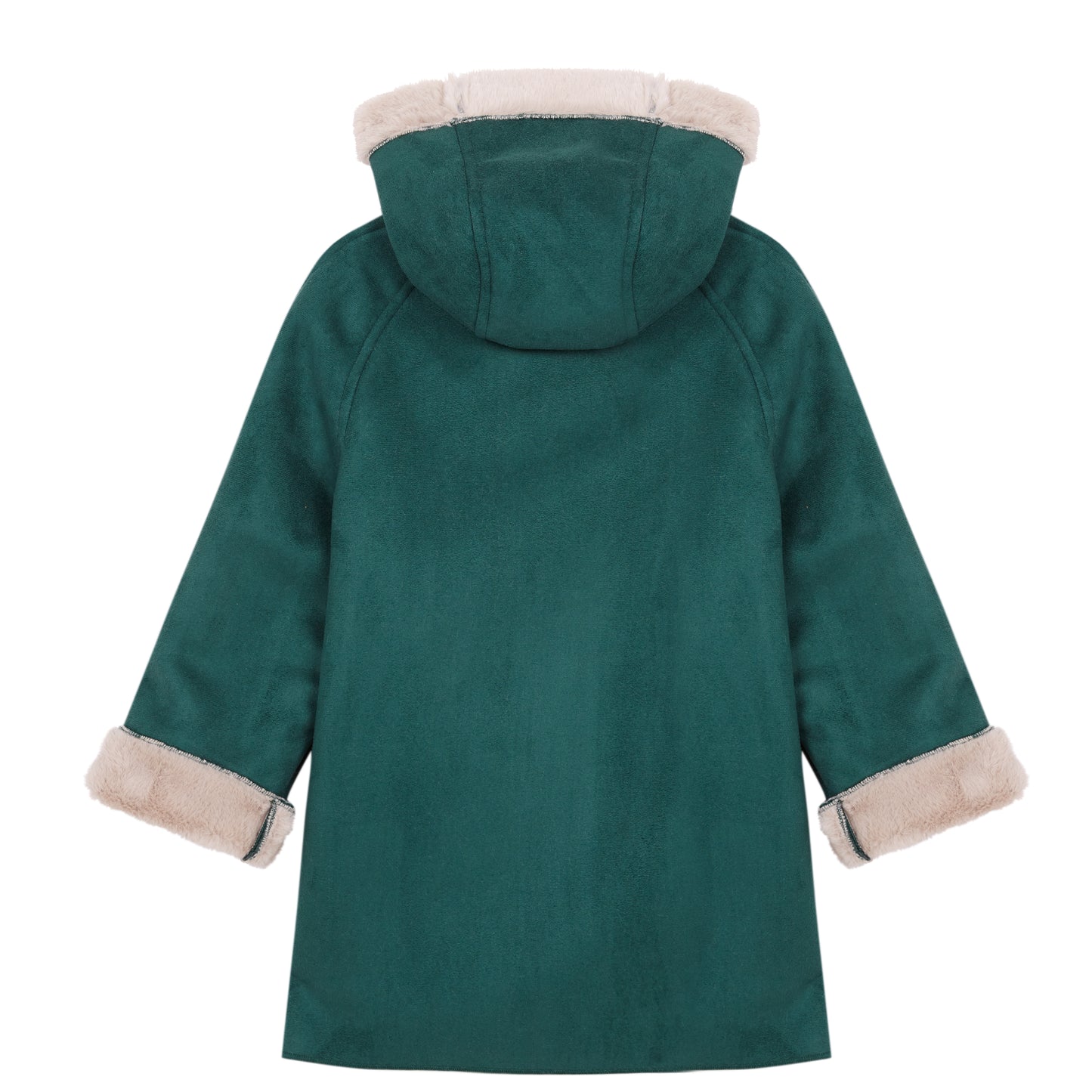 Van Gogh Olive coat with hood