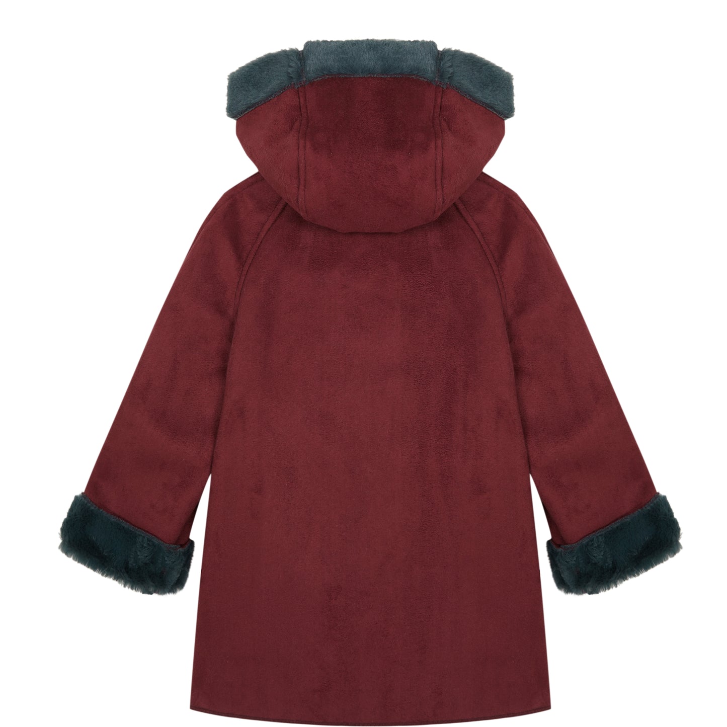 Van Gogh Burgundy coat with hood