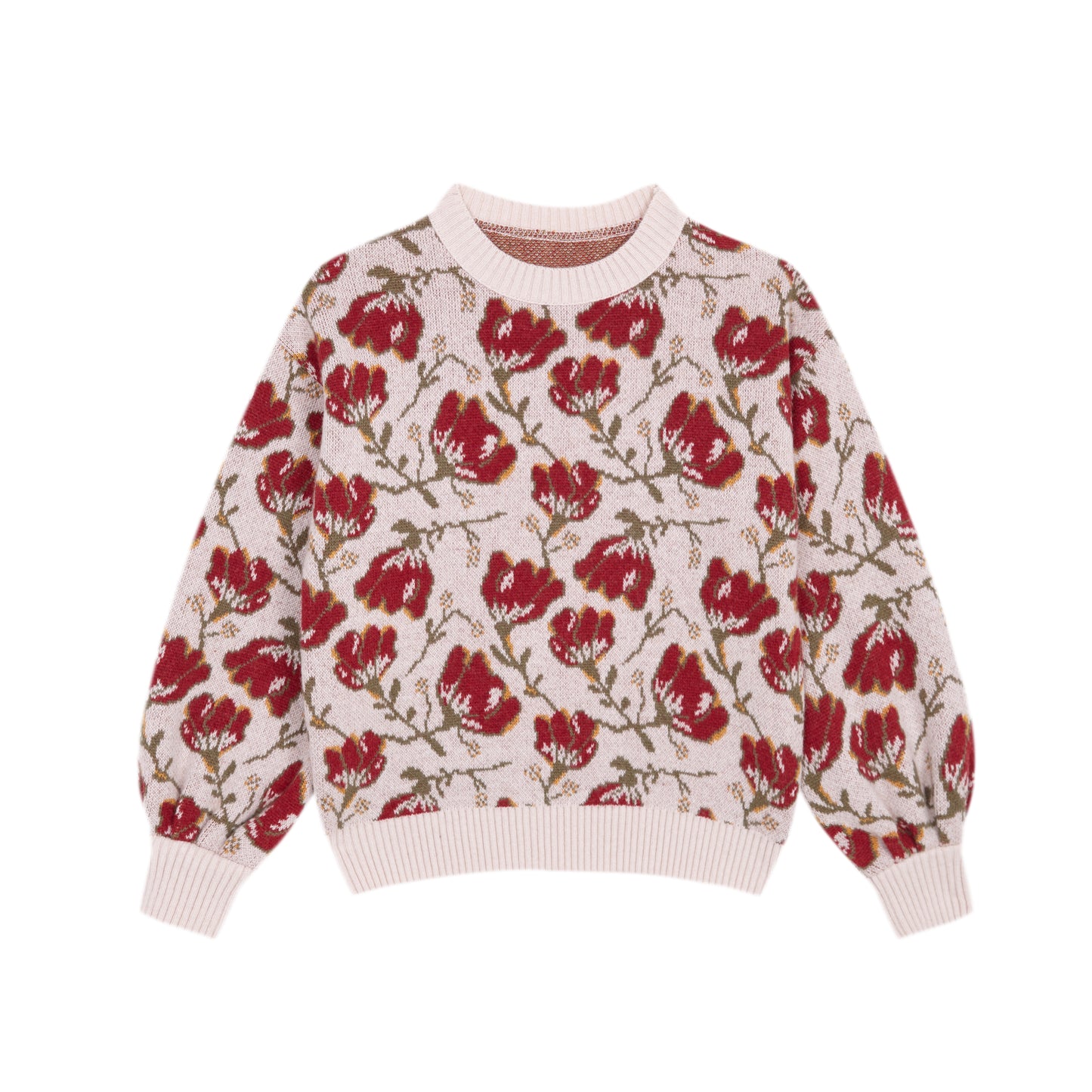 Lola flower knit sweater