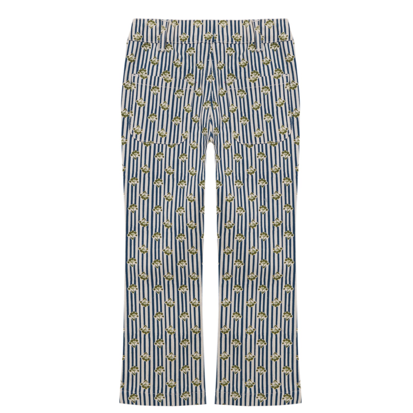 Grove denim bell bottom pants kid