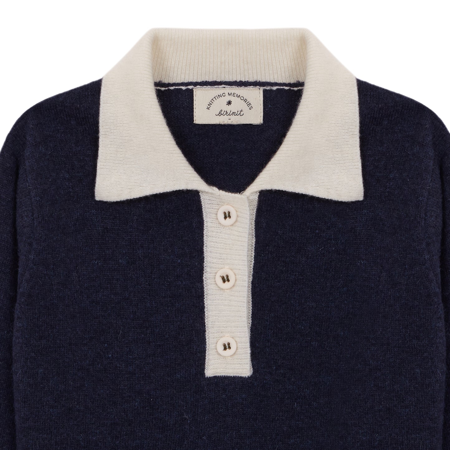 Cobalt Blue Biri knit sweater kid