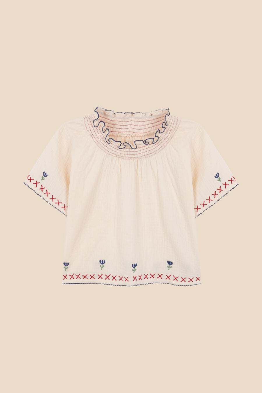 Tulipano embroidered blouse
