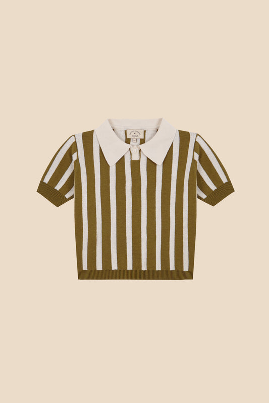 Salvia stripes Biri sweater baby