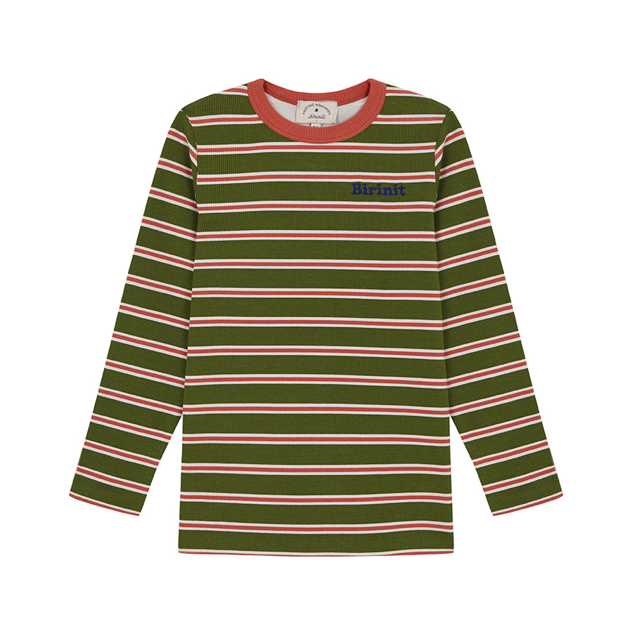 Woman Antique stripe t-shirt