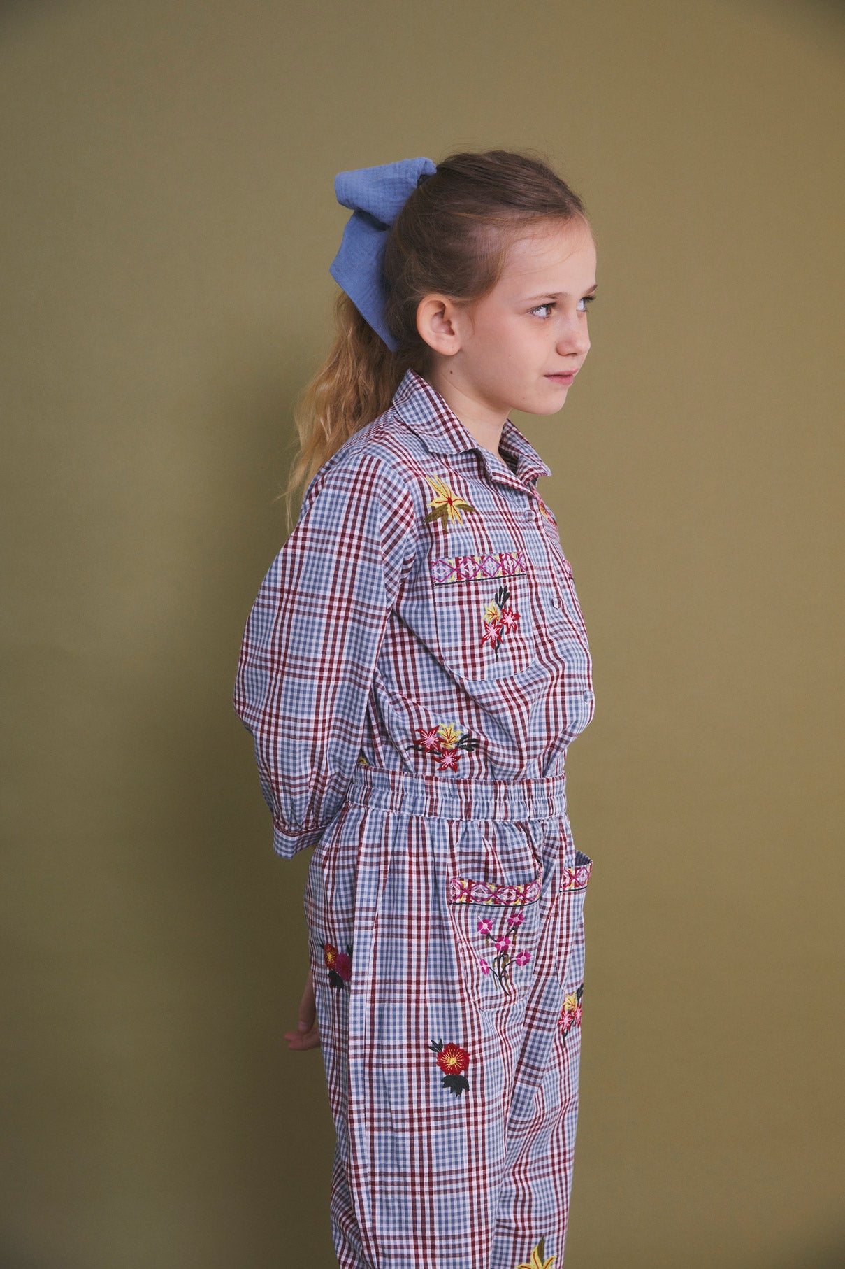 Lob embroidered shirt