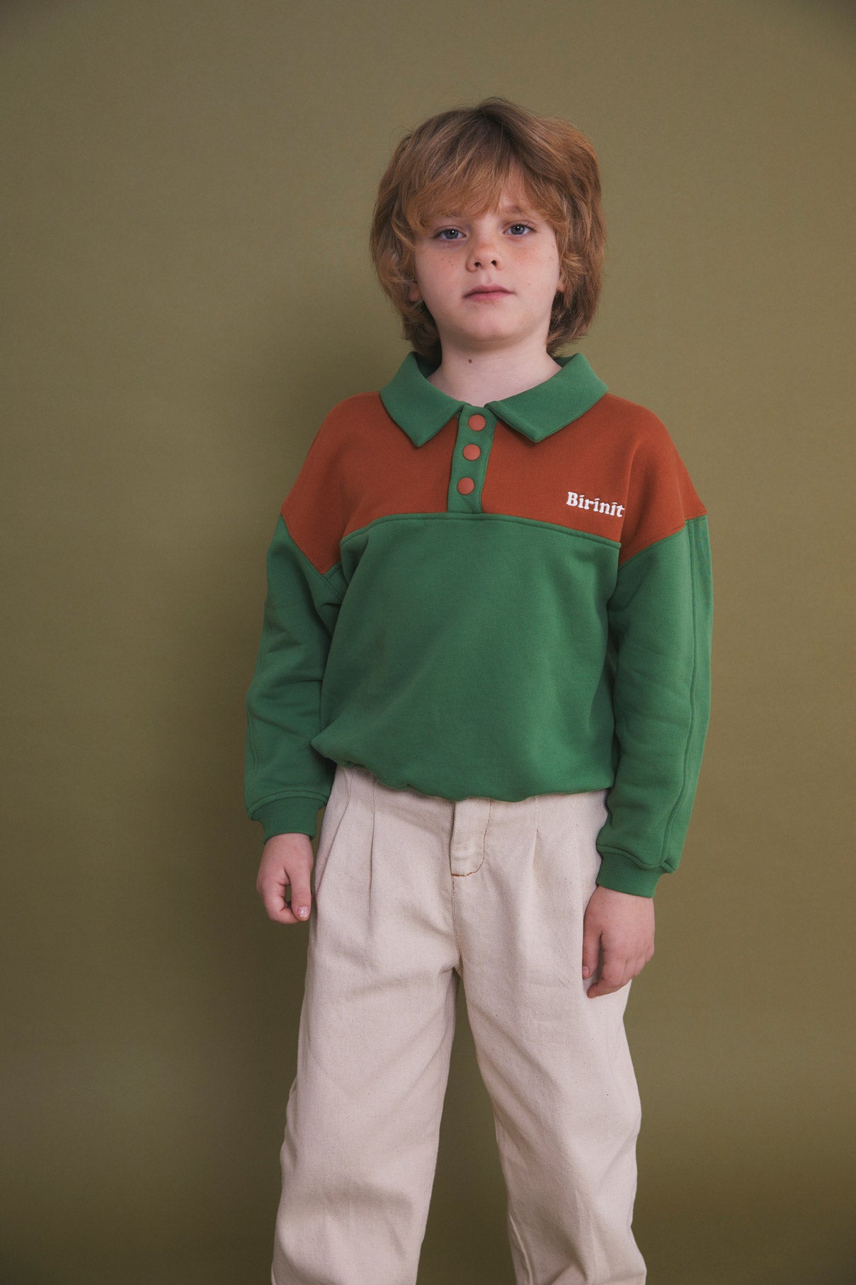 Bicolour hoodie kid