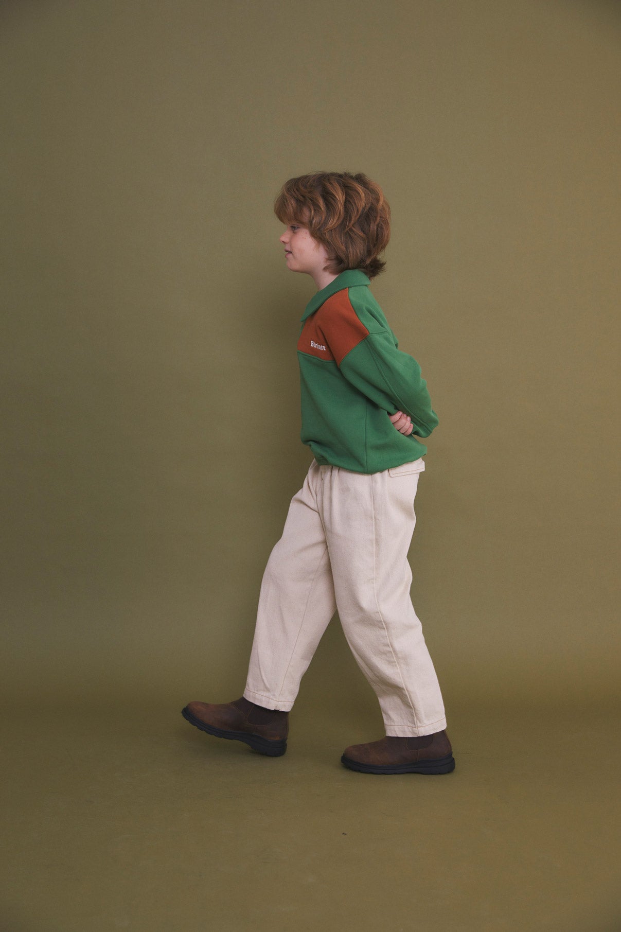 Bicolour hoodie kid