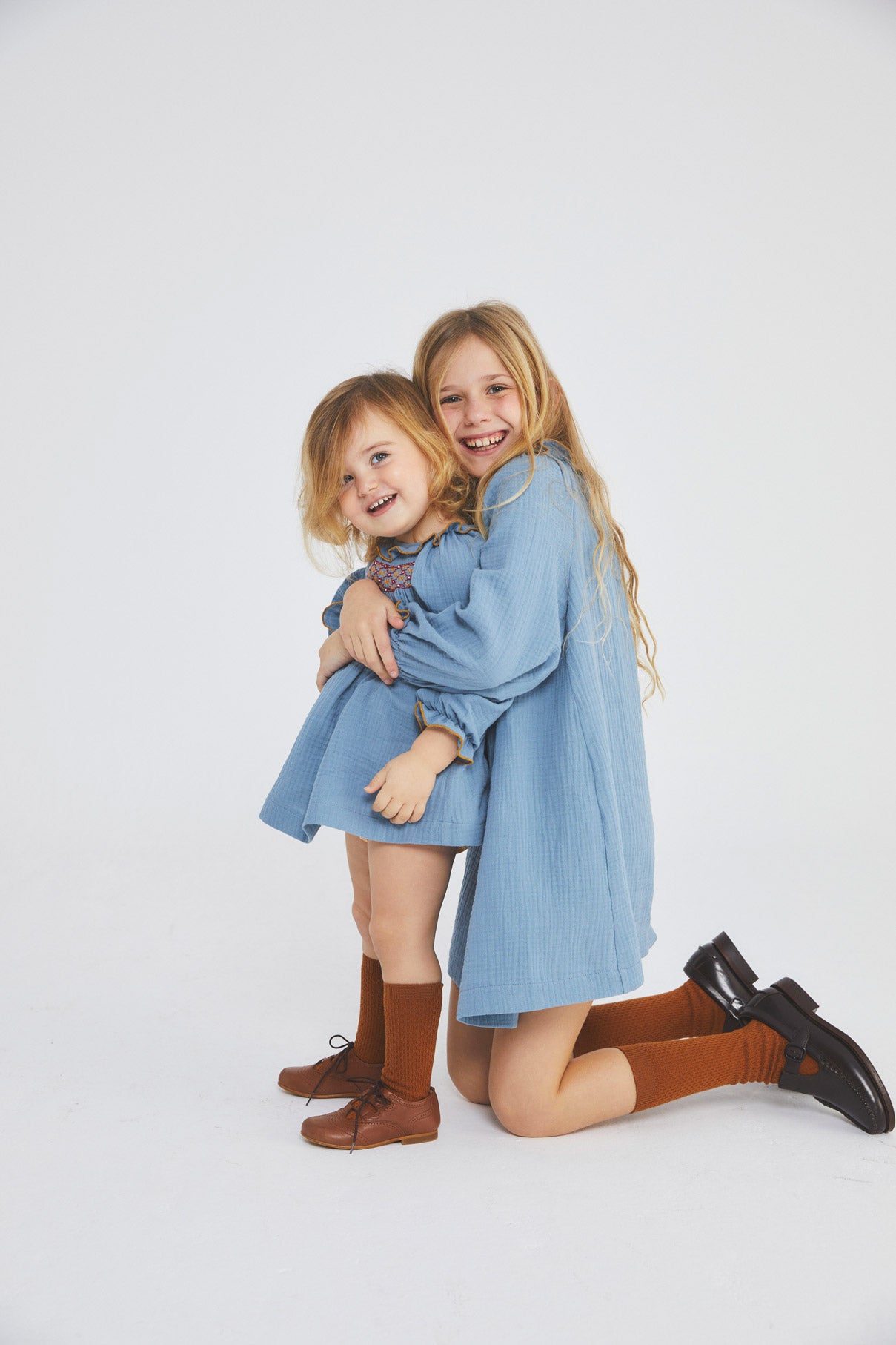 Yellowstone smocked blouse and bloomer set