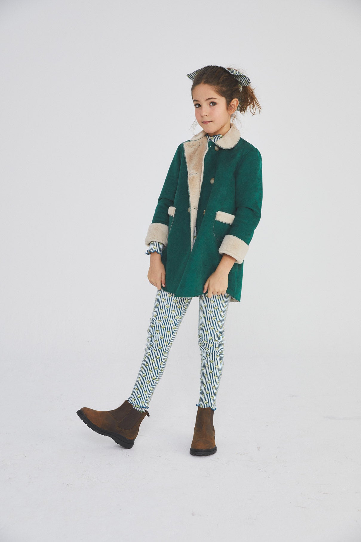 Van Gogh Olive short coat