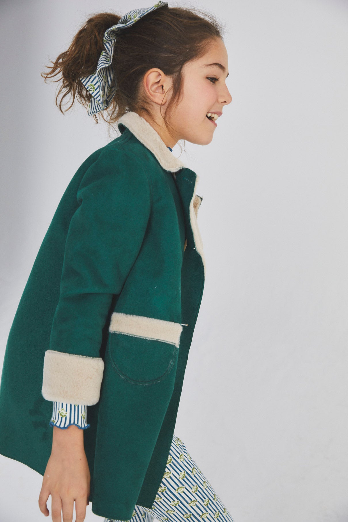 Van Gogh Olive short coat