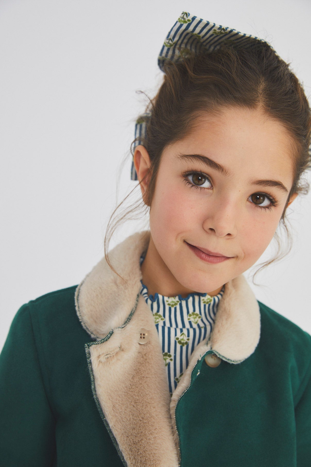 Van Gogh Olive short coat