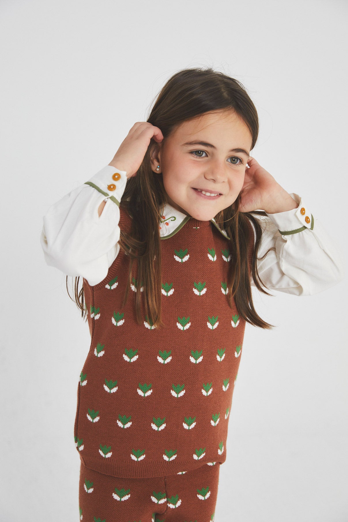 Tuli knit vest kid