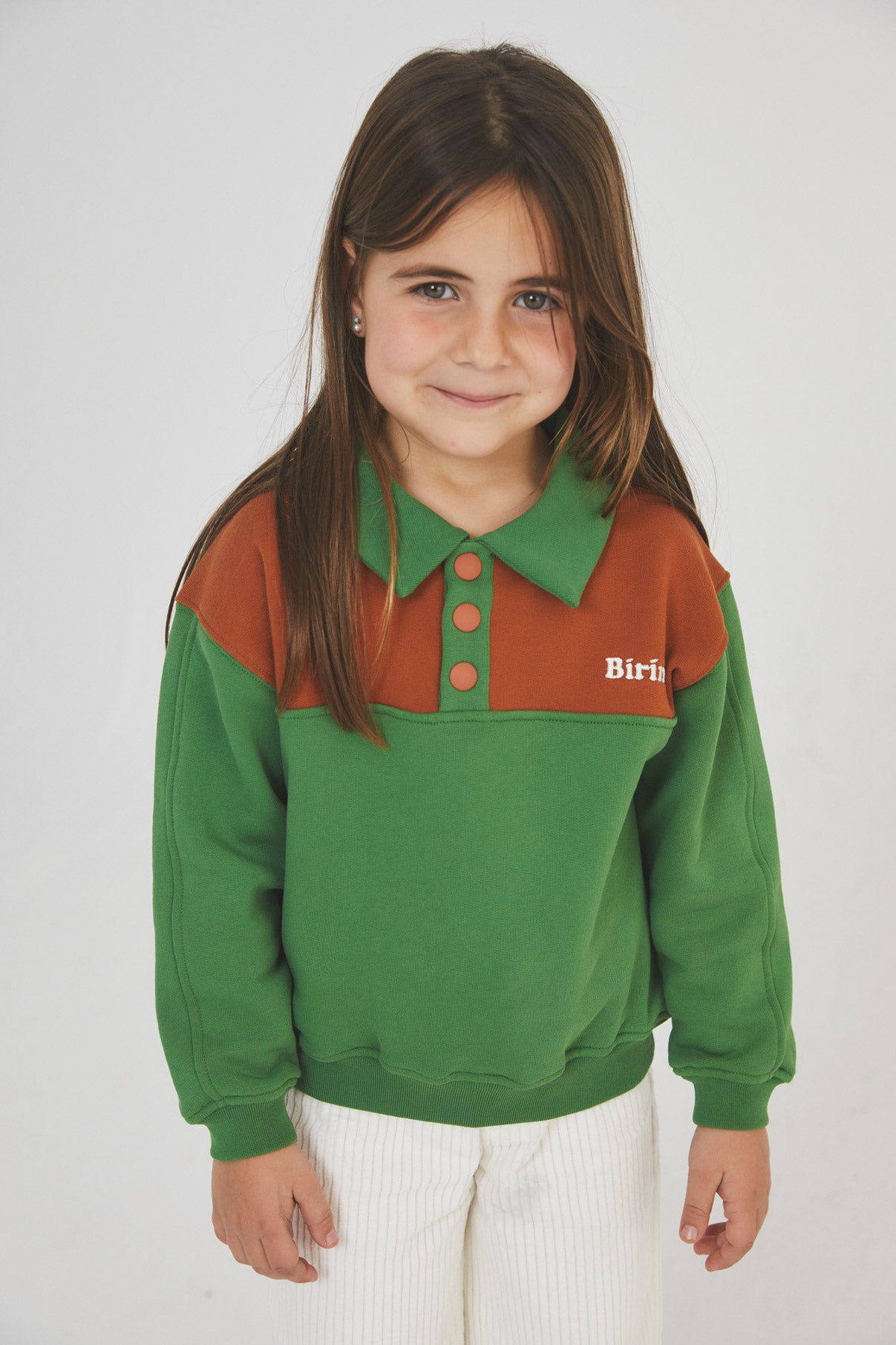 Bicolour hoodie kid
