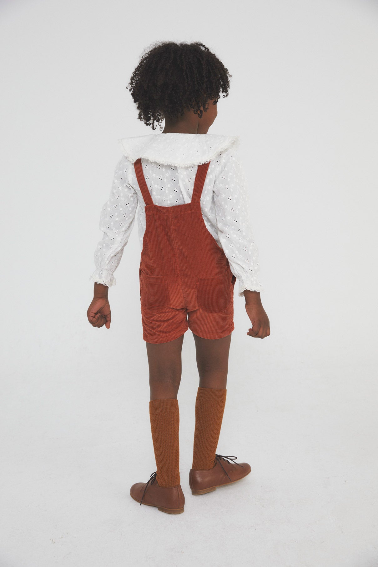 Cauldron corduroy short overall kid