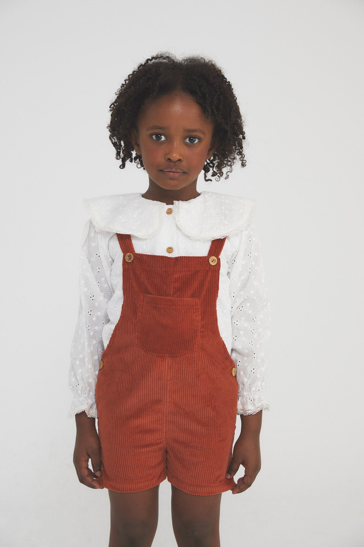 Cauldron corduroy short overall kid