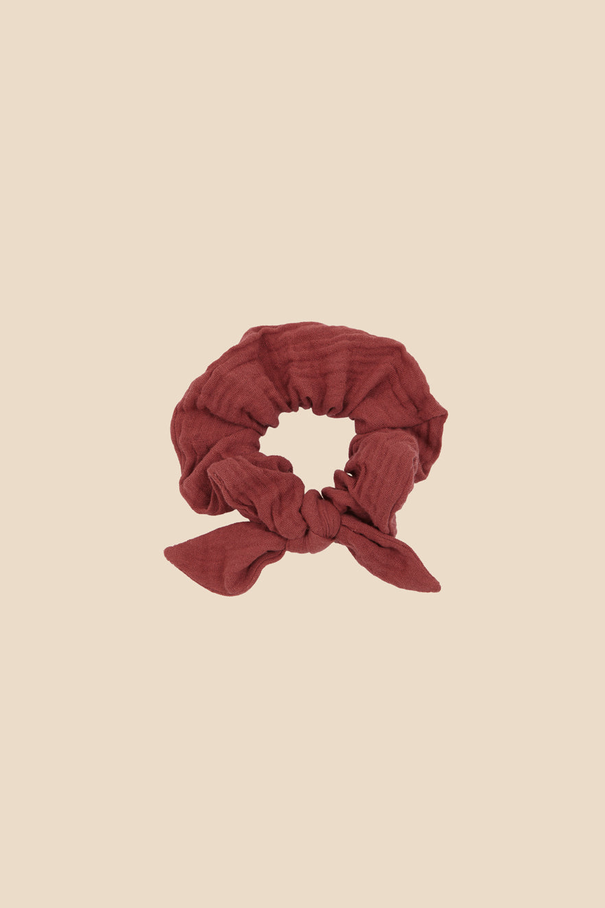 Bambula Marsala scrunchie