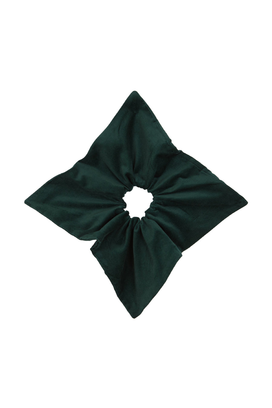 Coletero big velvet Verde