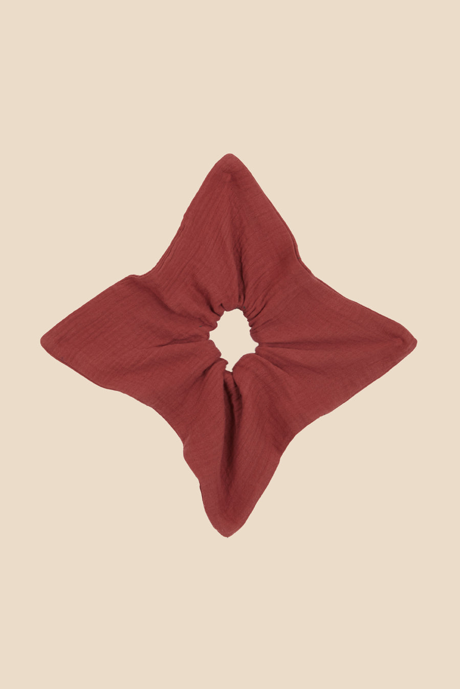 Bambula Marsala big scrunchie