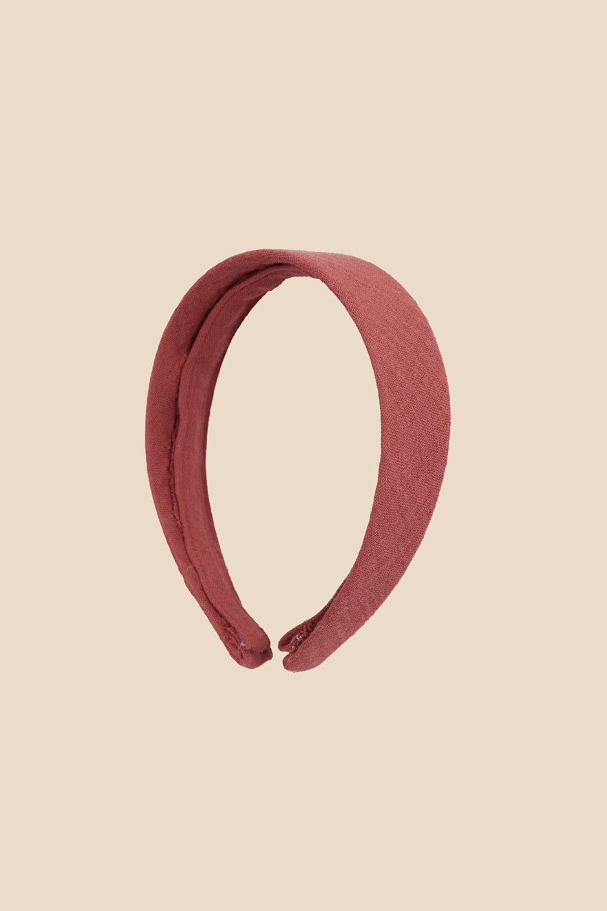Bambula Marsala flat headband