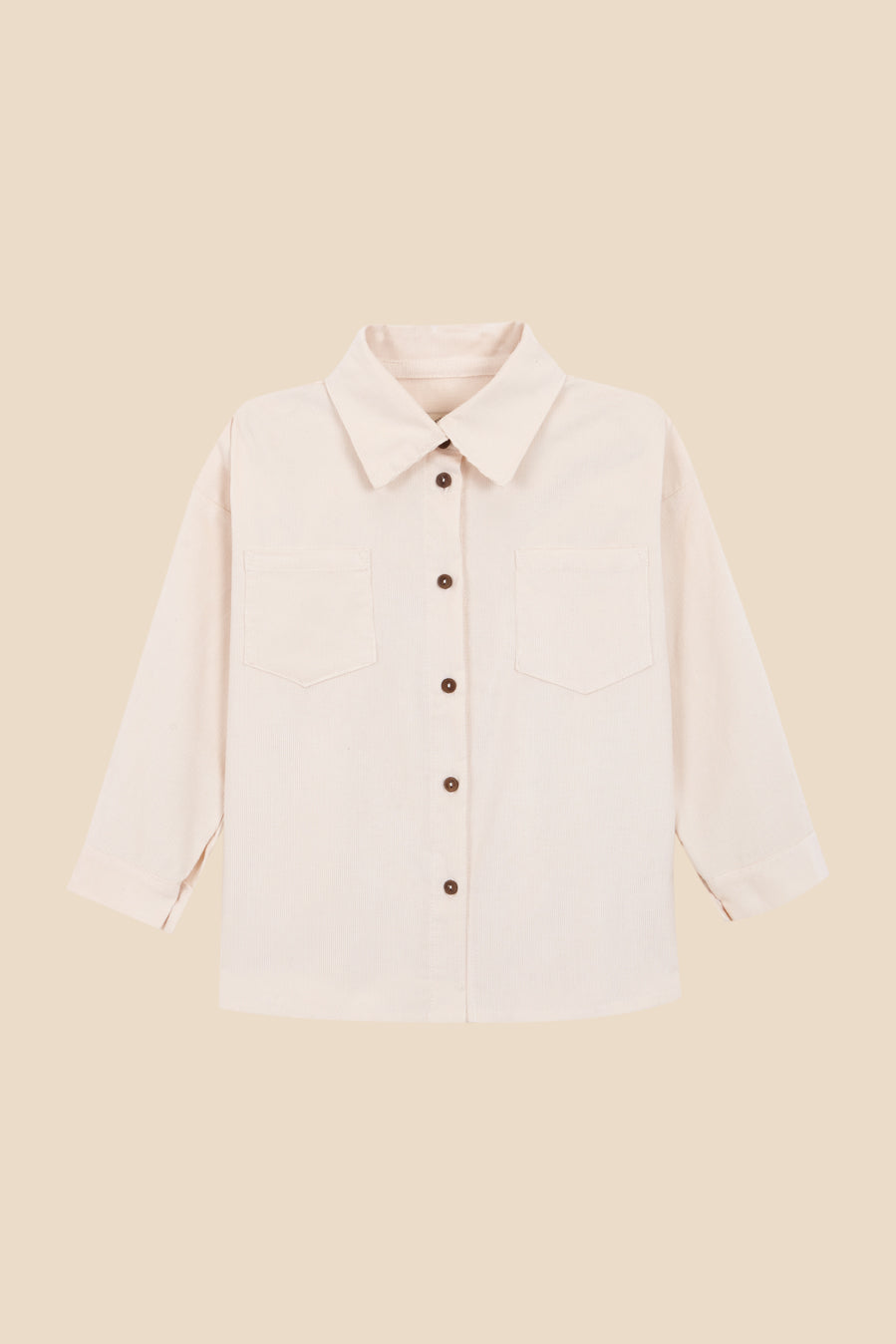 Camisa pana cruda niña