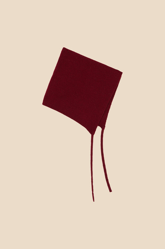 Amarena knit hood newborn