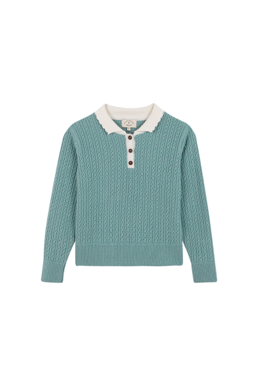 Jersey punto Biri Mint niña