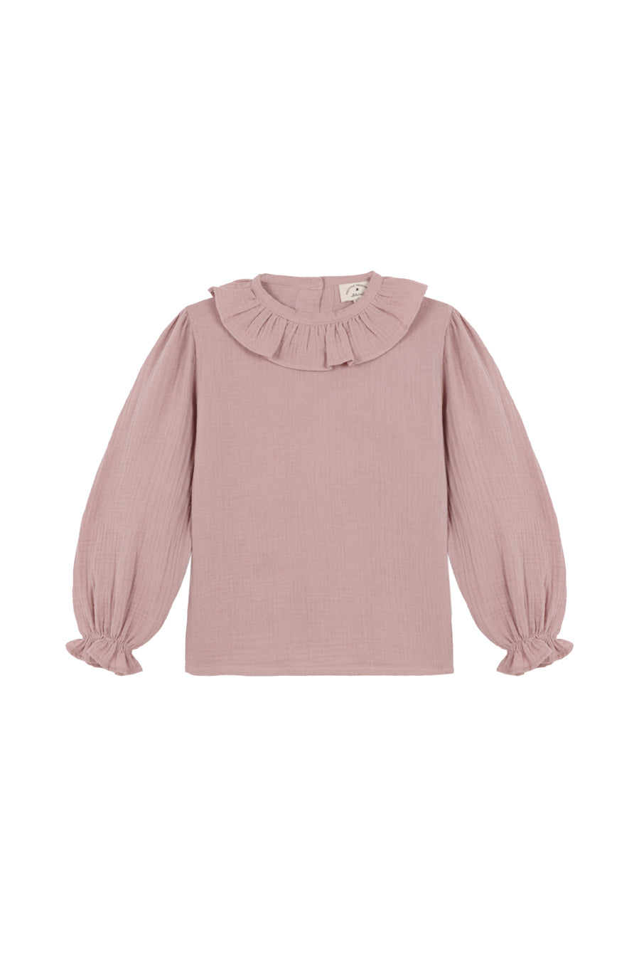 Camisa bambula Pink sand niña